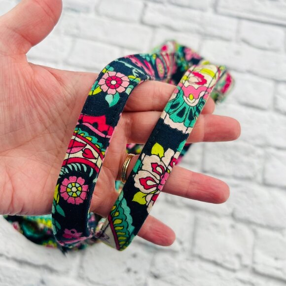 Vera Bradley Emily Paisley Quilted Satchel Shoulder Bag Floral Print Colorful - Picture 12 of 12